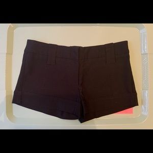 Charlotte Russe Black dress shorts